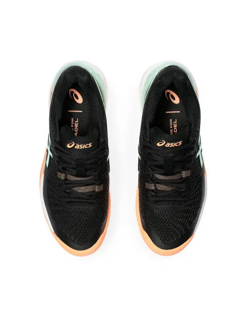 Asics Gel-Resolution 9 Padel 1042A245-001 Orange Damen